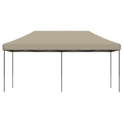 vidaXL Składany namiot imprezowy typu pop-up, taupe, 580x292x315 cm
