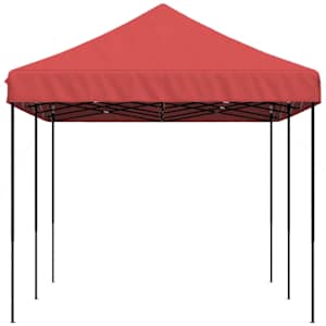 Skládací party stan pop-up vínový 580 x 292 x 315 cm - obrázek 4