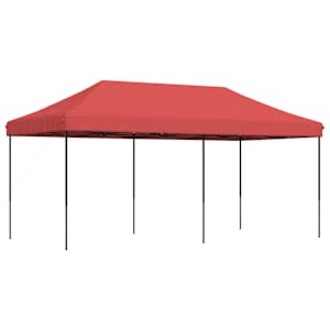 Skládací party stan pop-up vínový 580 x 292 x 315 cm - obrázek 5