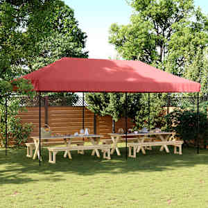 Zložljivi pop-up šotor za zabave bordo 580x292x315 m