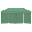 Tenda Da Festa VidaXL Pop-Up 4x3m - Verde Con Pareti E Finestre | Ideale Per Eventi All'Aperto - Foto 7