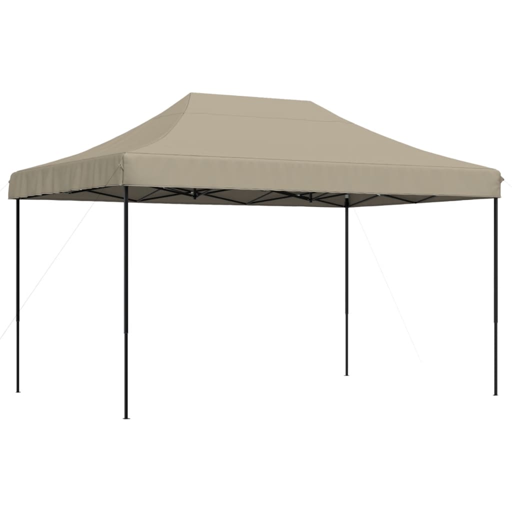 vidaXL Skládací party stan pop-up taupe 440 x 292 x 315 cm