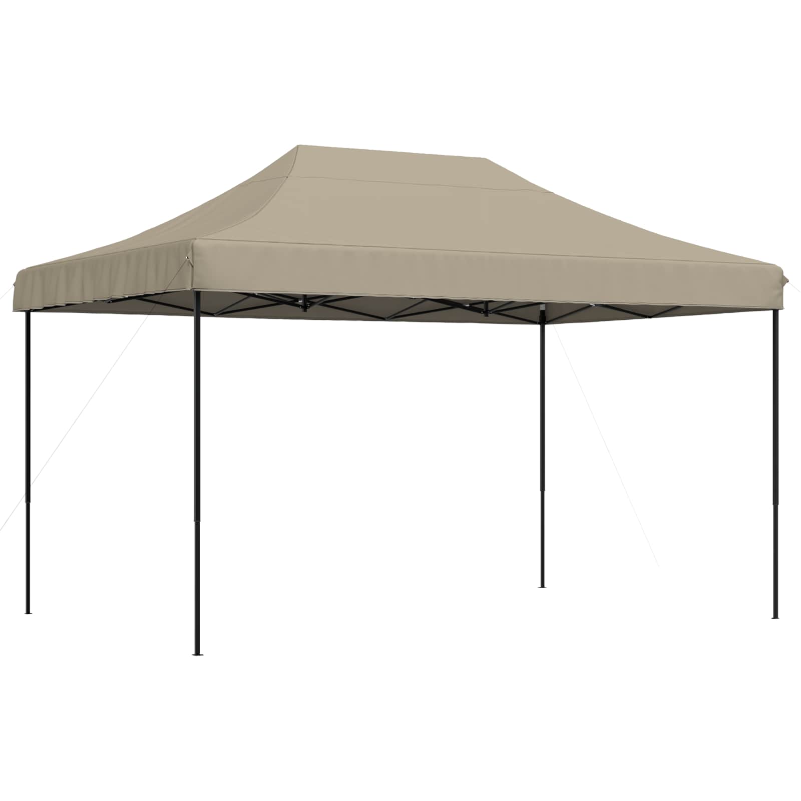 vidaXL Skládací party stan pop-up taupe 440 x 292 x 315 cm