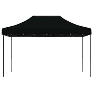 Skládací party stan pop-up černý 440 x 292 x 315 cm - obrázek 3