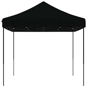 Skládací party stan pop-up černý 440 x 292 x 315 cm - obrázek 4