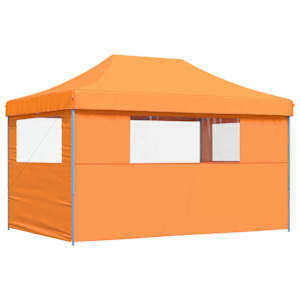 Party Stan 440 x 292 x 315 cm Oranžový s modrým rámem - obrázek 5