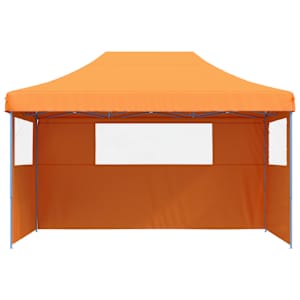 Party Stan 440 x 292 x 315 cm Oranžový s modrým rámem - obrázek 3