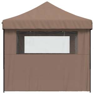 Party Stan 440 x 292 x 315 cm Hnědá s černým rámem - obrázek 4