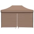 VidaXL Tenda Da Festa Pieghevole Pop-Up Marrone 440x292x315 Cm | Leroy Merlin - 6