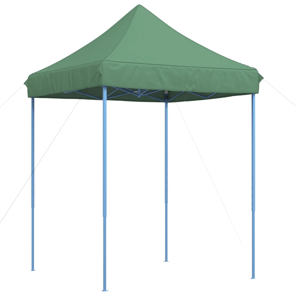 vidaXL Skládací party stan pop-up zelený 200 x 200 x 306 cm