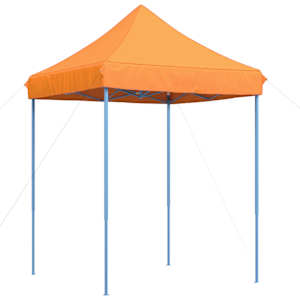 vidaXL kokkupandav pop-up peotelk, oranž, 200x200x306 cm
