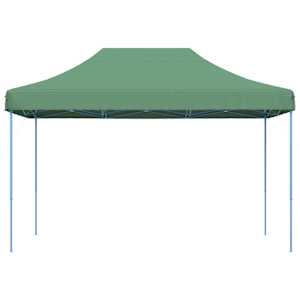 Skládací party stan pop-up zelený 410 x 279 x 315 cm - obrázek 3