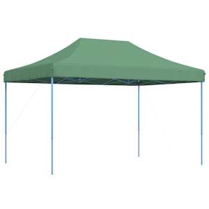 Skládací party stan pop-up zelený 410 x 279 x 315 cm - obrázek 5