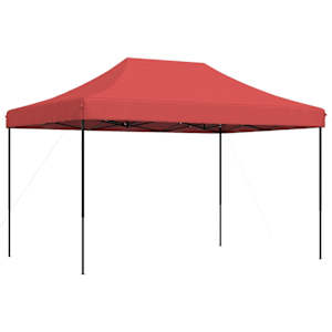Skládací party stan pop-up vínový 410 x 279 x 315 cm - obrázek 5