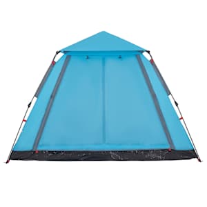 Kempingový stan kupole pro 5 osob modrý rychloupínací - obrázek 9