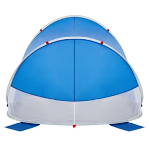 Plážový stan azurově modrý pop-up nepromokavý - obrázek 7