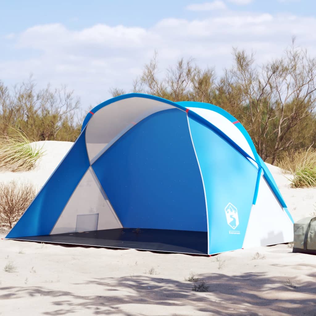 vidaXL Strandtelt azurblå pop-up vanntett - Camping | Telt