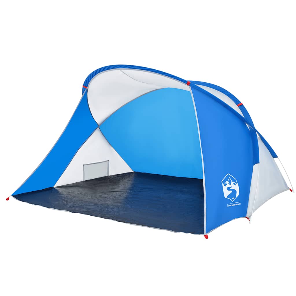 Thumbnail - vidaXL Strandzelt 2 Personen Azurblau Pop-Up Wasserdicht