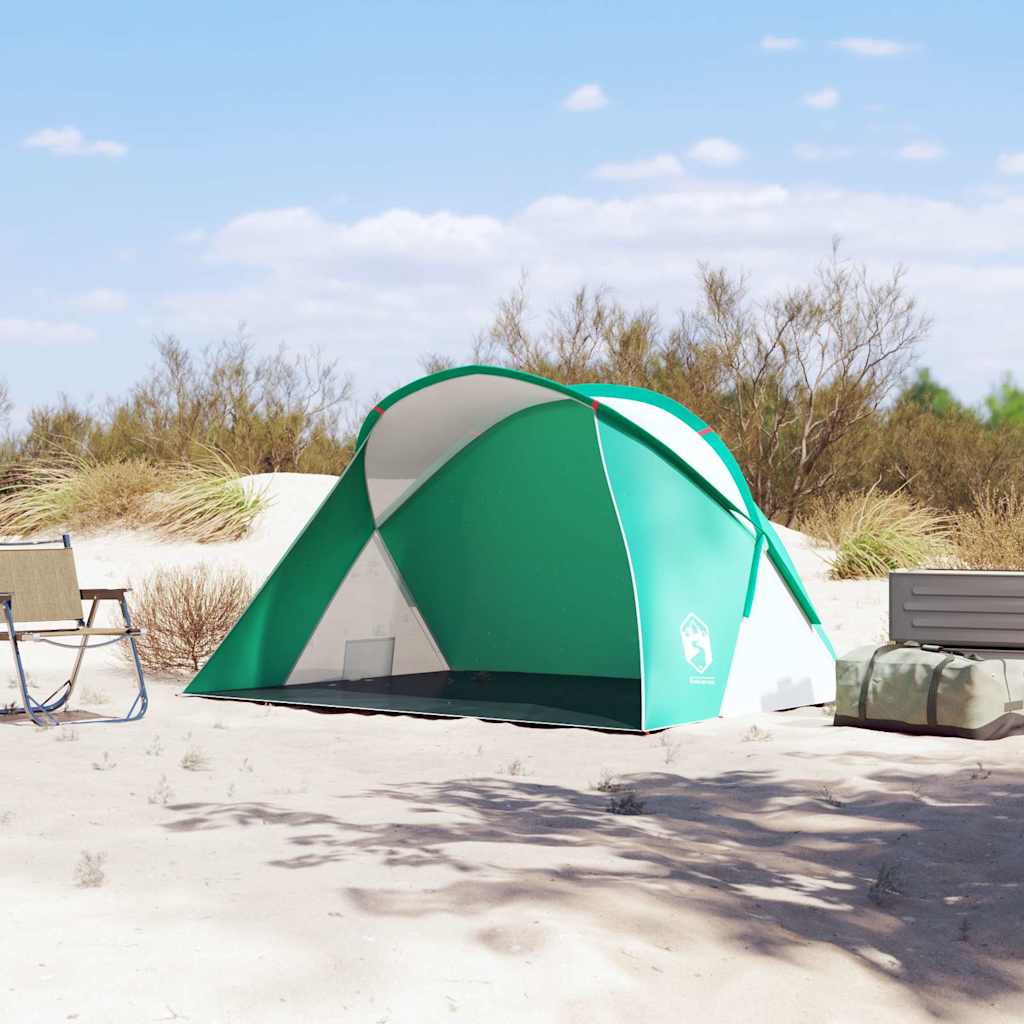 vidaXL Strandtent 2-persoons pop-up waterdicht zeegroen afbeelding
