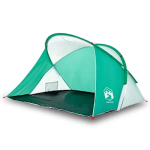 Plážový stan pro 2 osoby mořská zeleň pop-up nepromokavý - obrázek 4
