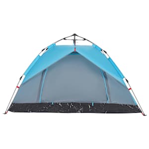 Kempingový stan kupole pro 2 osoby modrý rychloupínací - obrázek 8