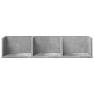 Nástěnné skříňky 2 ks betonově šedé 75 x 18 x 16,5 cm kompozit - obrázek 5