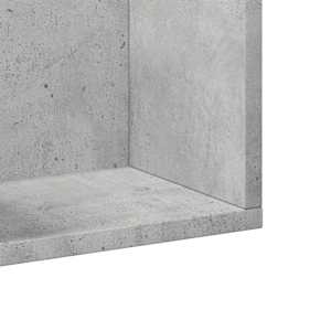 Nástěnné skříňky 2 ks betonově šedé 75 x 18 x 16,5 cm kompozit - obrázek 9