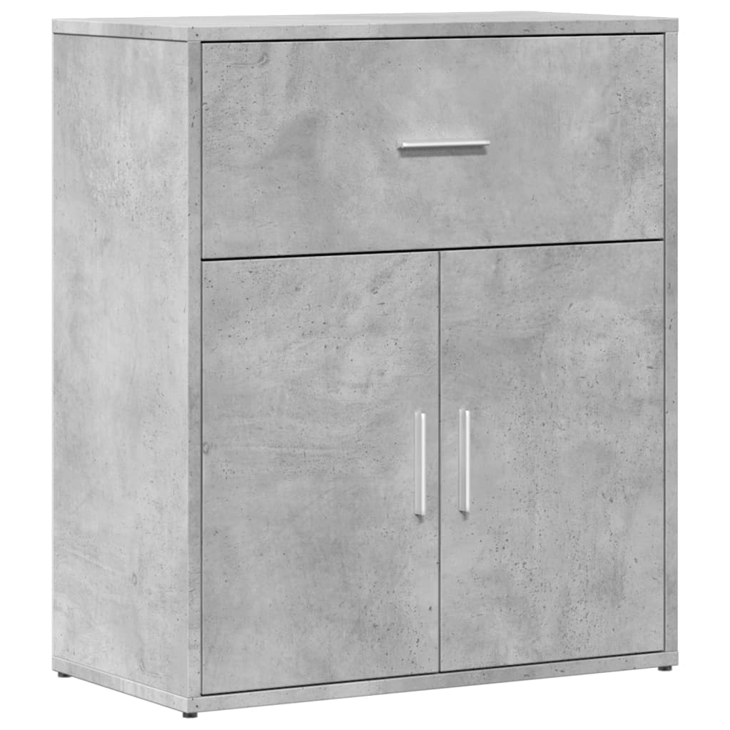 vidaXL Příborník betonově šedý 60 x 31 x 70 cm kompozitní dřevo