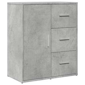 Příborník betonově šedý 60 x 31 x 70 cm kompozitní dřevo - obrázek 2