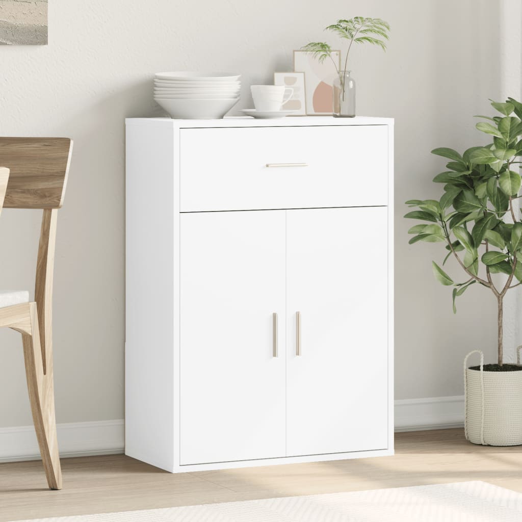 Thumbnail - vidaXL Sideboard Weiß 60x30x84 cm Holzwerkstoff