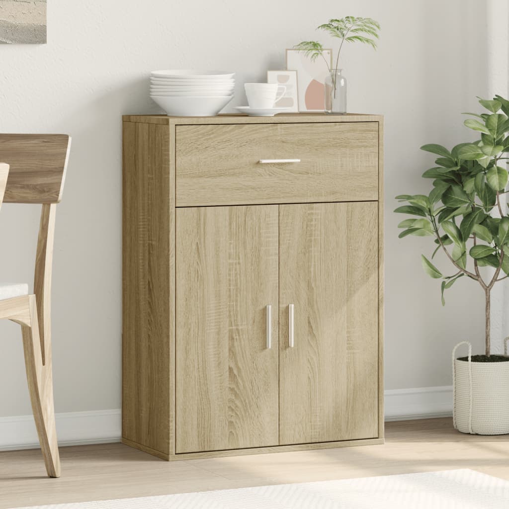 Thumbnail - vidaXL Sideboard Sonoma-Eiche 60x30x84 cm Holzwerkstoff
