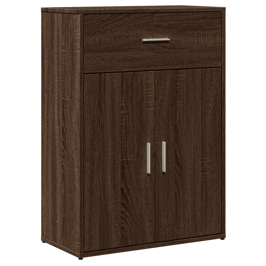 vidaXL Příborník hnědý dub 60x30x84 cm kompozitní dřevo