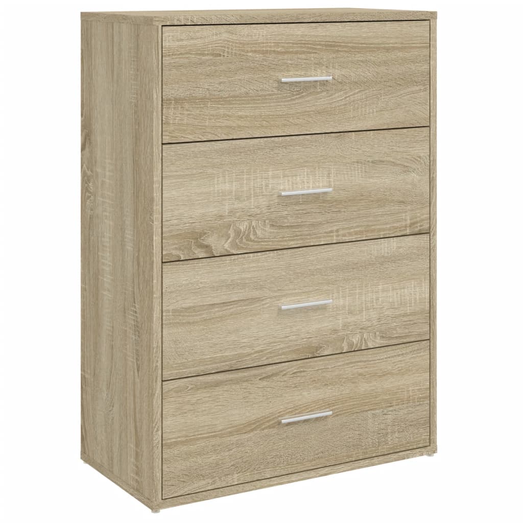 vidaXL Příborník dub sonoma 60 x 31 x 84 cm kompozitní dřevo
