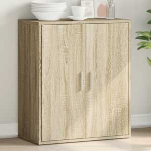 Komoda sonoma hrast 79x38x80 cm inženirski les