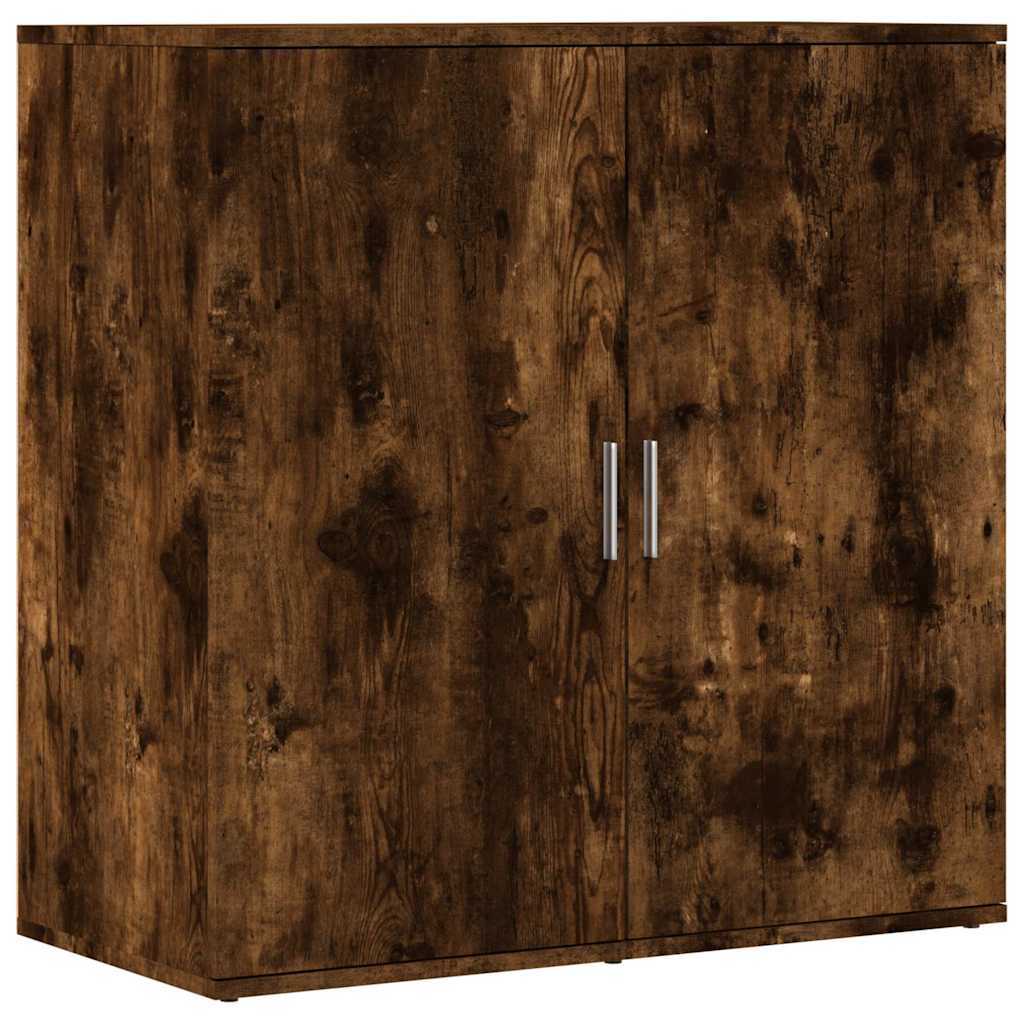 Thumbnail - vidaXL Sideboard Räuchereiche 79x38x80 cm Holzwerkstoff
