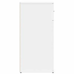Příborník bílý 79 x 38 x 80 cm kompozitní dřevo - obrázek 6