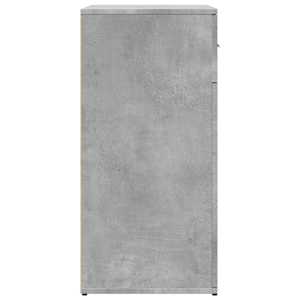 Příborník betonově šedý 79 x 38 x 80 cm kompozitní dřevo - obrázek 6