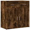 vidaXL puhvetkapp, suitsutatud tamm, 79x38x80 cm, tehispuit
