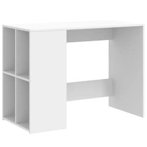 Psací stůl bílý 102 x 50 x 75 cm kompozitní dřevo - obrázek 2