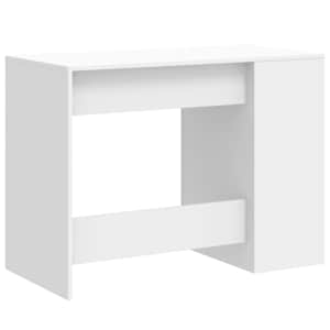 Psací stůl bílý 102 x 50 x 75 cm kompozitní dřevo - obrázek 6
