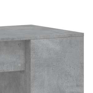 Psací stůl betonově šedý 102 x 50 x 75 cm kompozitní dřevo - obrázek 7