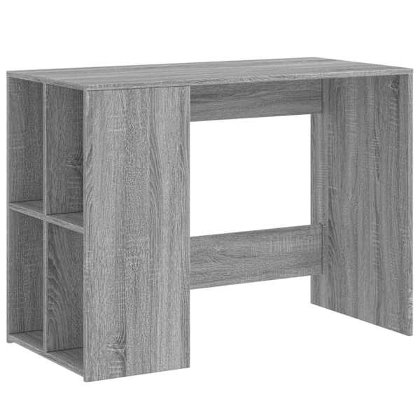 vidaXL kirjutuslaud, hall Sonoma tamm, 102x50x75 cm, tehispuit