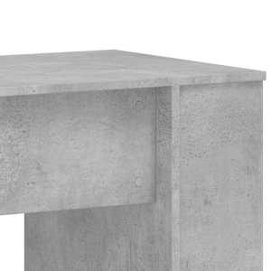 Psací stůl betonově šedý 140 x 50 x 75 cm kompozitní dřevo - obrázek 7
