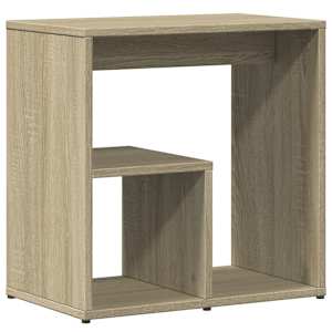 Odkládací stolky 2 ks dub sonoma 50x30x50 cm kompozitní dřevo - obrázek 5