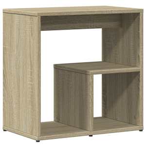 Odkládací stolky 2 ks dub sonoma 50x30x50 cm kompozitní dřevo - obrázek 8