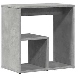 Odkládací stolky 2 ks betonově šedé 50x30x50cm kompozitní dřevo - obrázek 5