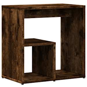Odkládací stolky 2 ks kouřový dub 50x30x50 cm kompozitní dřevo - obrázek 5