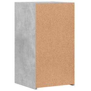 Noční stolky 2 ks betonově šedé 35x34x65 cm kompozitní dřevo - obrázek 8