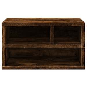 Stojan na tiskárnu kouřový dub 40x32x22,5 cm kompozitní dřevo - obrázek 5