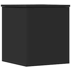 Úložný box černý 40 x 42 x 46 cm kompozitní dřevo - obrázek 2